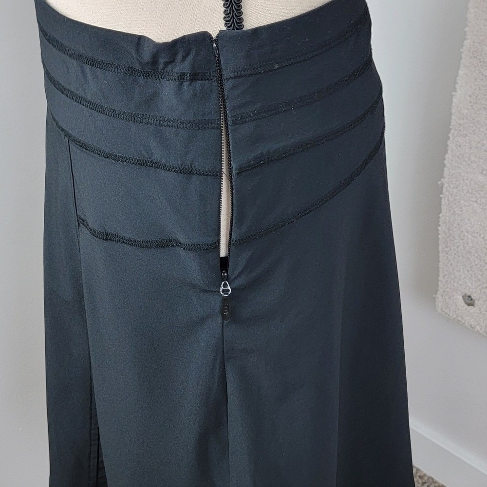 Athleta All Day Skort 14 Black High Rise Active Travel Golf Skirt Gorpcore - Picture 10 of 14